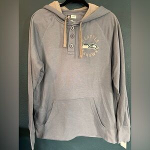 NFL Seattle Seahawks Gray Pullover Hoodie